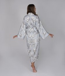 Badjas Kimono Bewolkte Tulpen