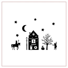 Vinduesmærkater | Nedtælling til Sinterklaas og jul