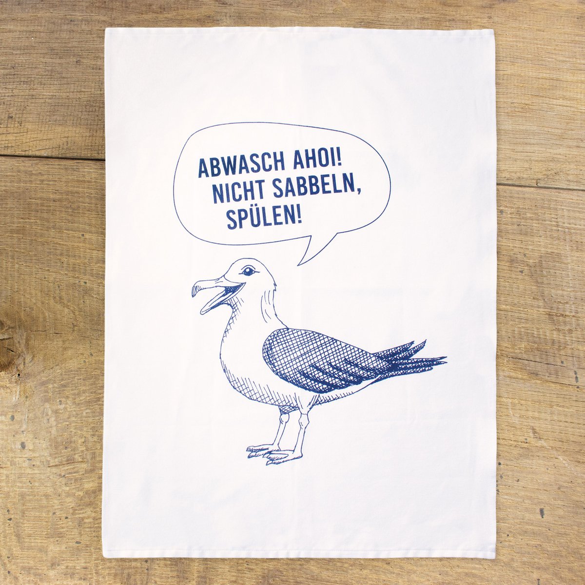Tea towel "Washing Ahoy - Seagull"