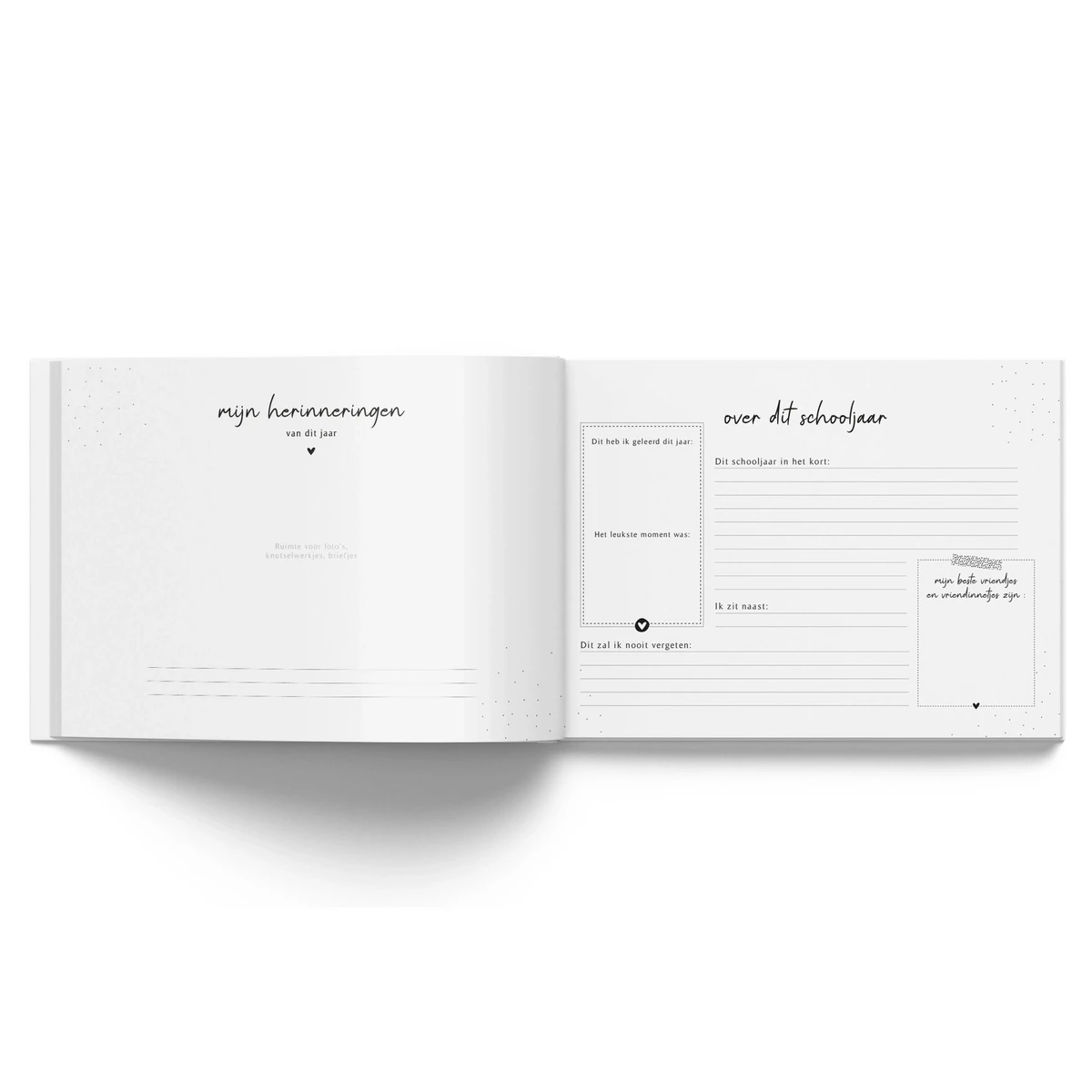 Fyllbooks My school photo book - Ocher dots