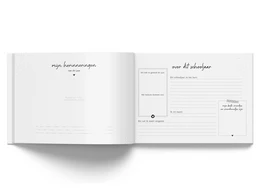 Fyllbooks My school photo book - Ocher dots