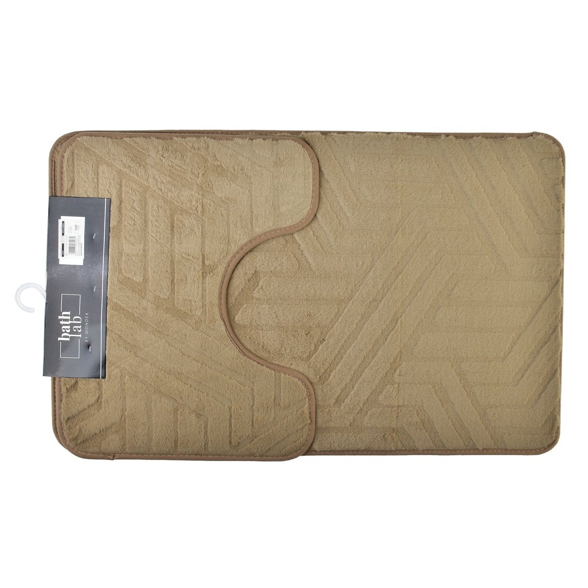 ZAC Set of 2 Bathroom Rugs 50x40/50x80cm