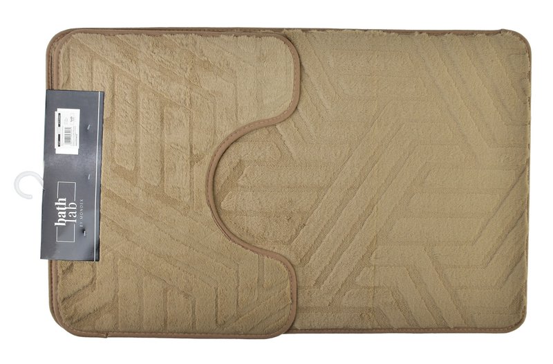 ZAC Set of 2 Bathroom Rugs 50x40/50x80cm