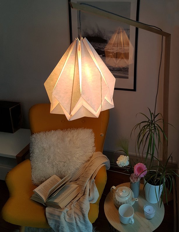 Origami Plain Color Papier Anhänger - Größe XL