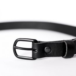 No Fus Collar Dog Leather Nero