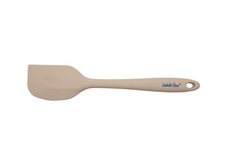 Spatule en silicone beige Isabelle Rose 27 cm