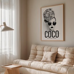Poster: Coco - I don't do fashion, I am fashion