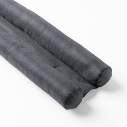 Textino TITO - Double door draught excluder 80x16x5 cm - Charcoal Gray - anthracite