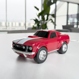Lille racerbil Ford Mustang Rouge Toy Car