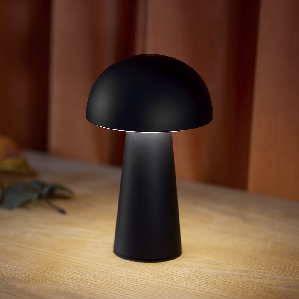 BORDLAMPE FLYT MIG SORT