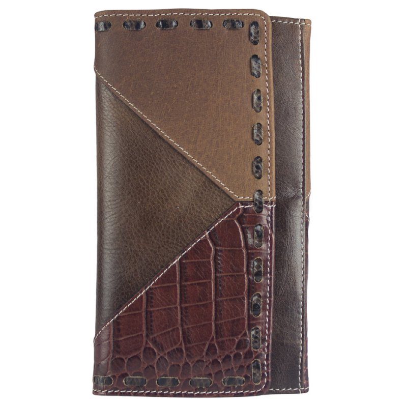 Cartera de mujer Sunsa. monedero de cuero. Cartera con protección RFID. Cartera sostenible hecha con retales de cuero. Cartera de mujer grande con muchos compartimentos para tarjetas de crédito: cartera/cartera para mujer, la mejor idea de regalo.