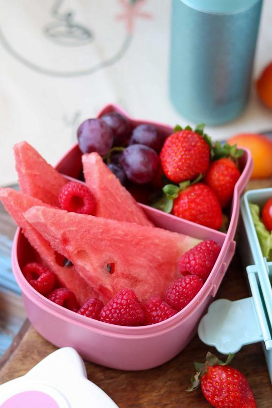 Boite à gouter - Lunchbox hemetique & sans BPA - Chouette Rose