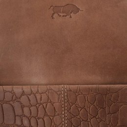 Rygsæk damer med croquo print lysebrunt læder - luksus læder rygsæk med krokodilleprint, en perfekt kombination af stil og funktionalitet til daglig brug.