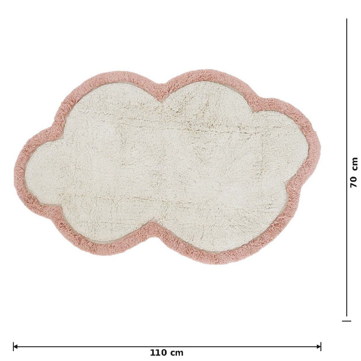 Cloud-Kinderteppich Little Nimbus Blush