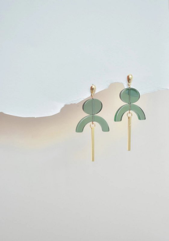 Pendientes colgantes caprichosos