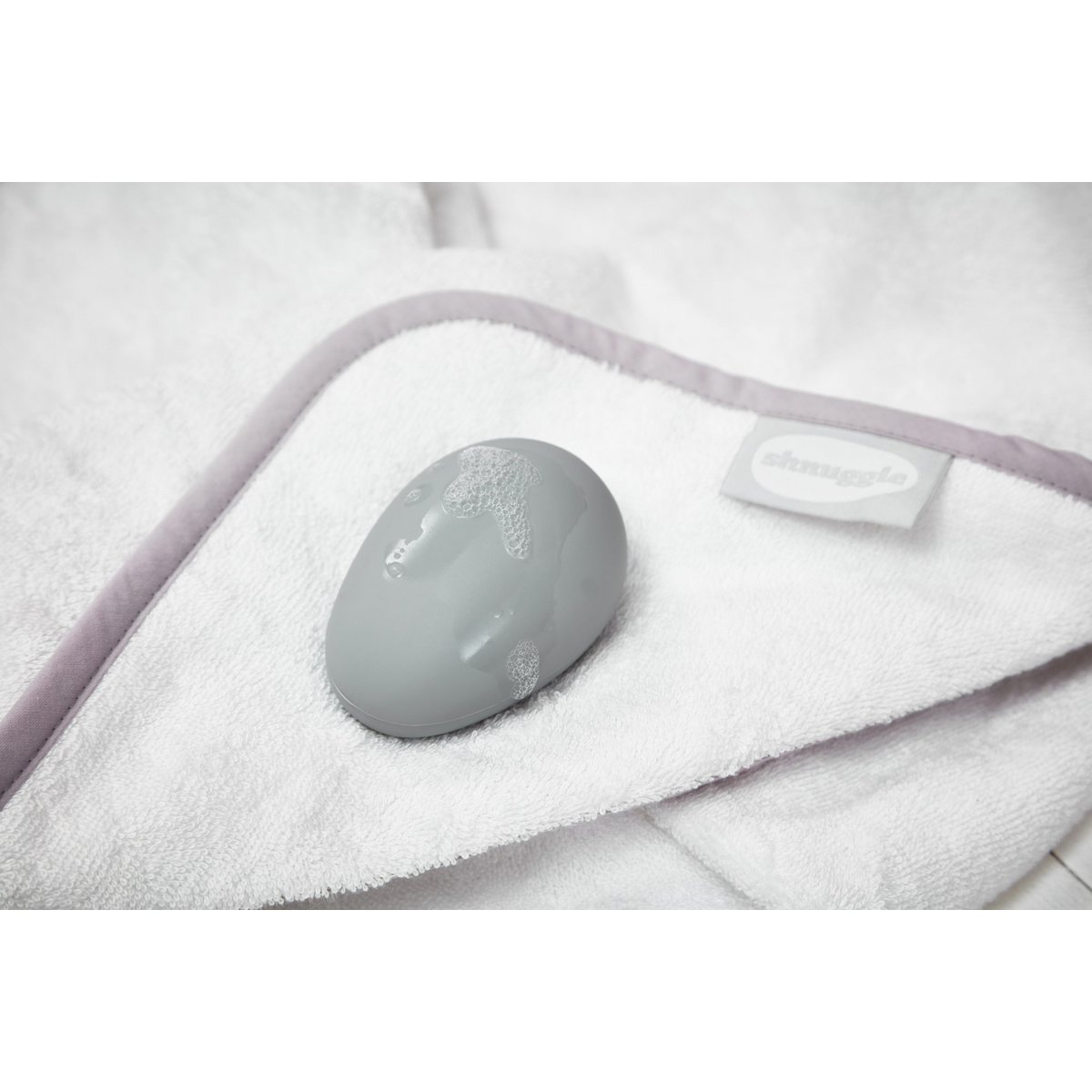 Bath thermometer pebble