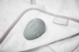 Bath thermometer pebble