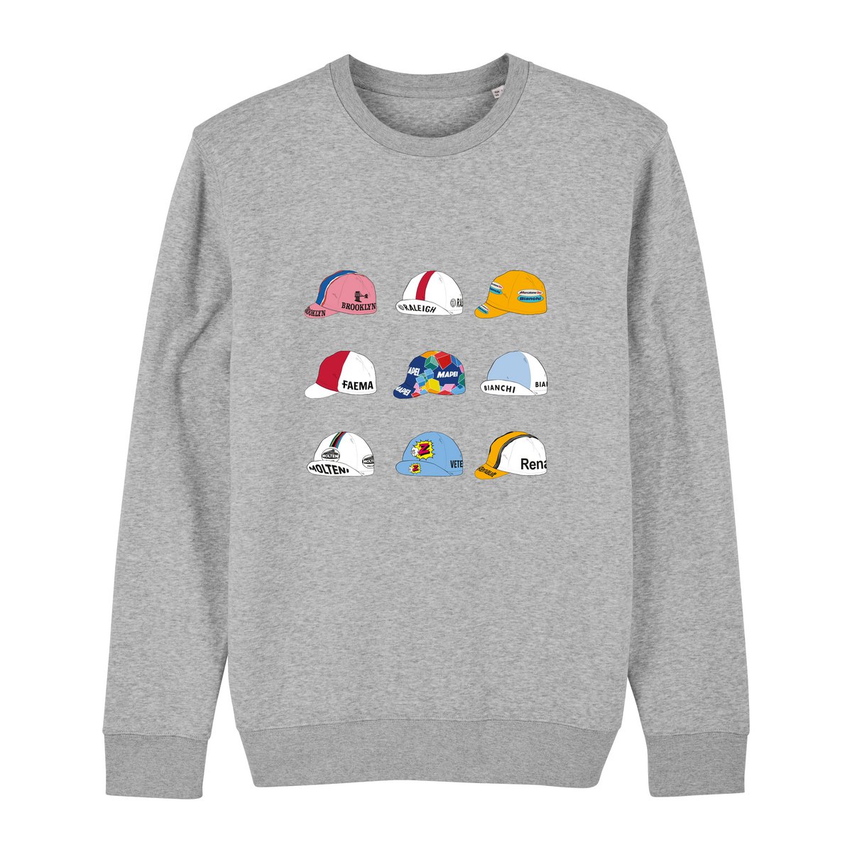 Vintage cycling caps Sweater