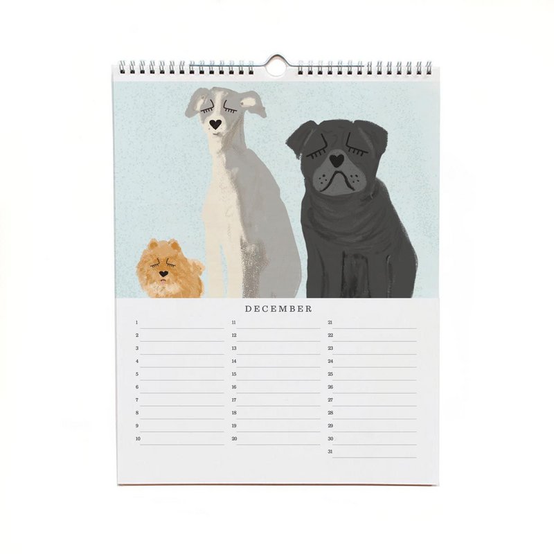 Dogs Calendar