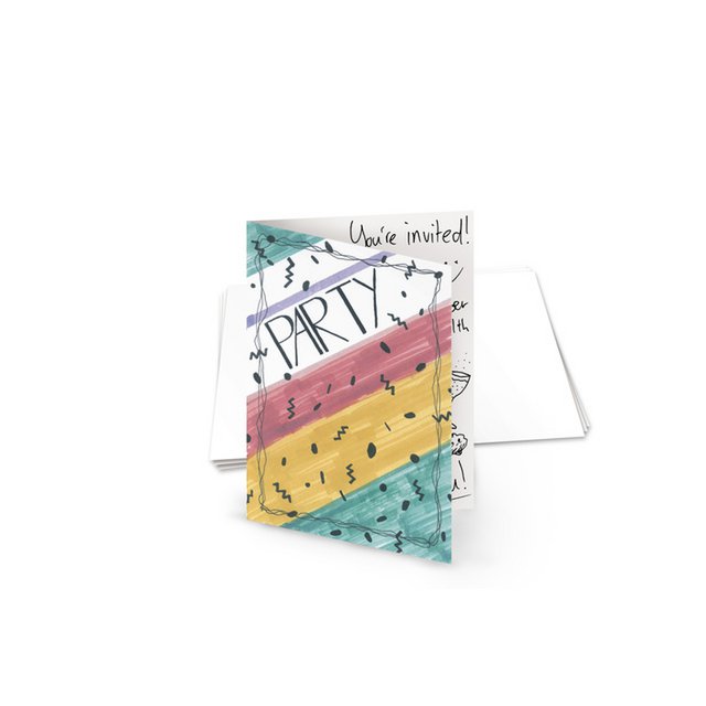 Cartes doubles Kangaro 105x 150mm 300gr blanc 25 pièces