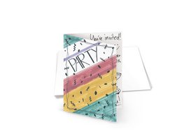 Cartes doubles Kangaro 105x 150mm 300gr blanc 25 pièces