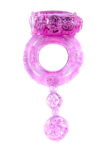 Bossoftoys - 67-00043 - vibrierender Cockring - 7 cm - Pink - Batterien enthalten - in starker Blase verpackt