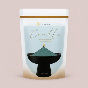 Emerald unscented Candle Sand 1Kg / 2.20lbs