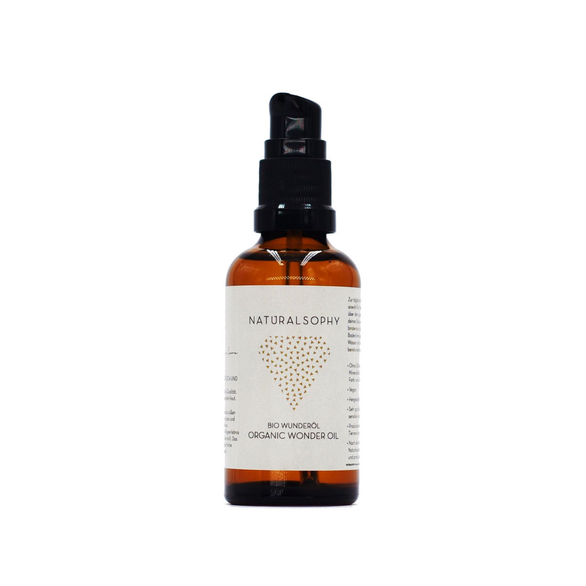 ORGANIC WONDER OIL 50ML – ULTRA FAST ABSORBING & MERGING IN THE BATH WATER