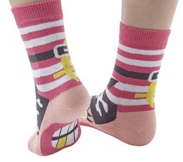 Pirate girl sock puppet children's sock