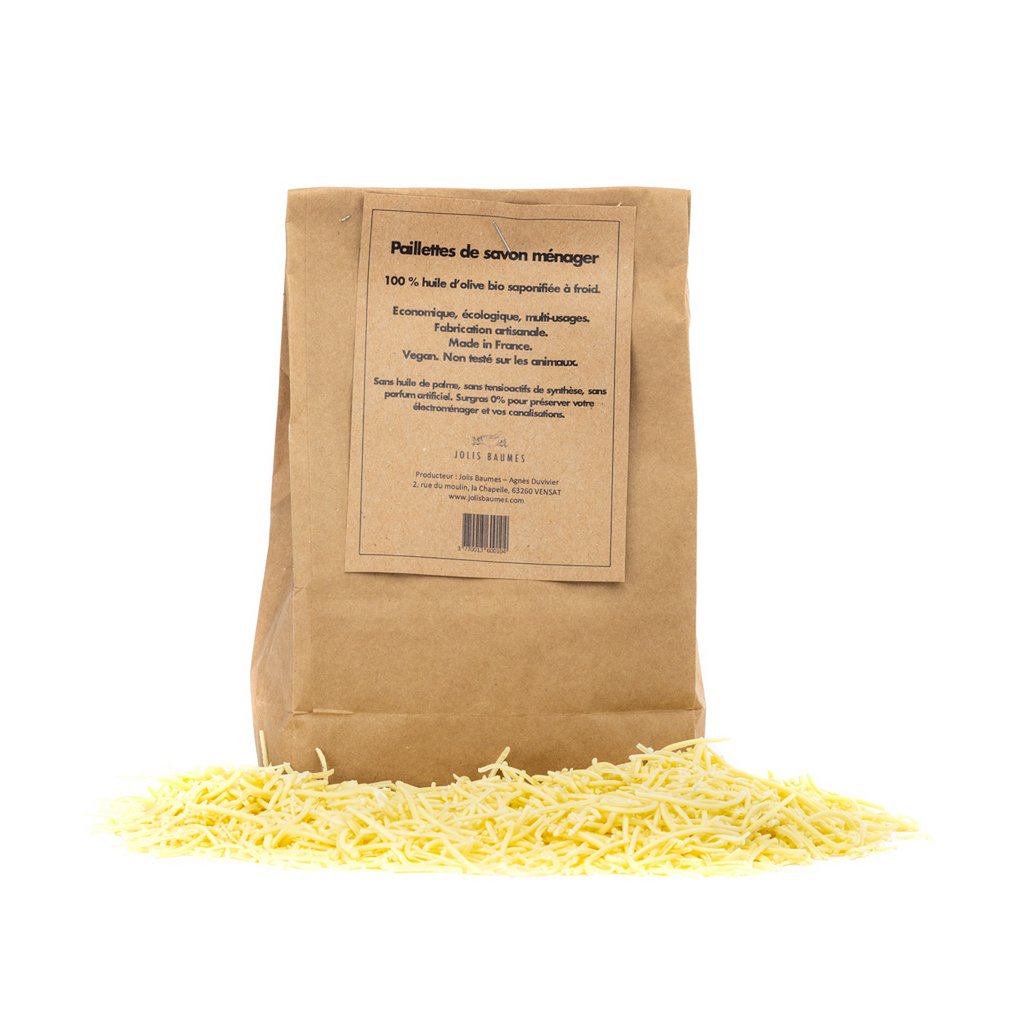 Household soap flakes
