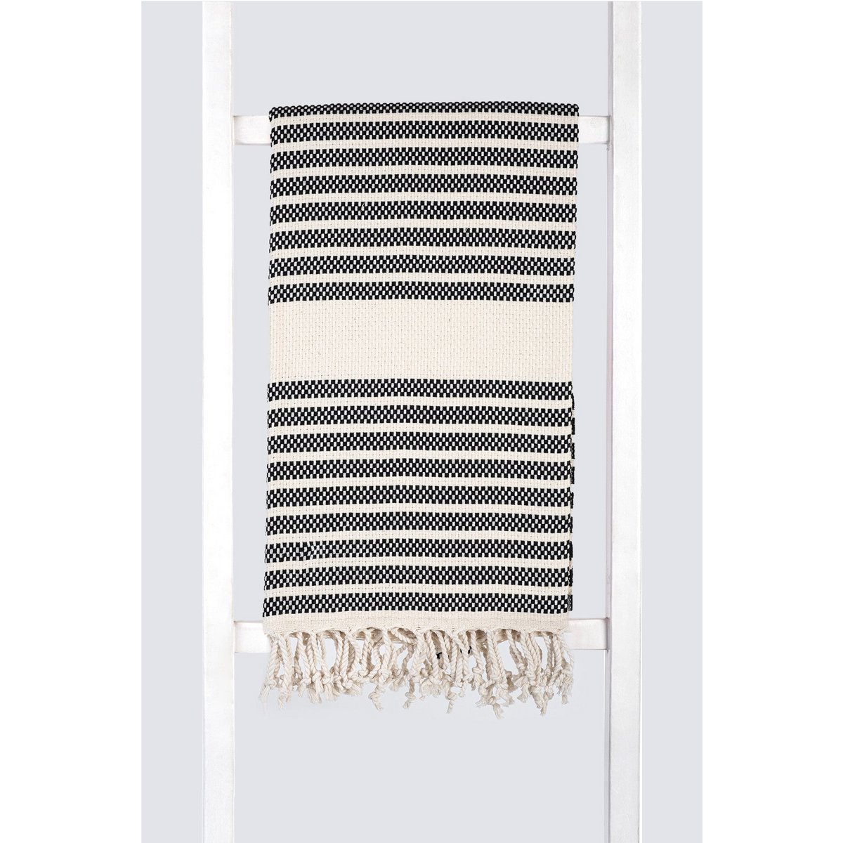 Black 100 cm x 180 cm 100% Cotton