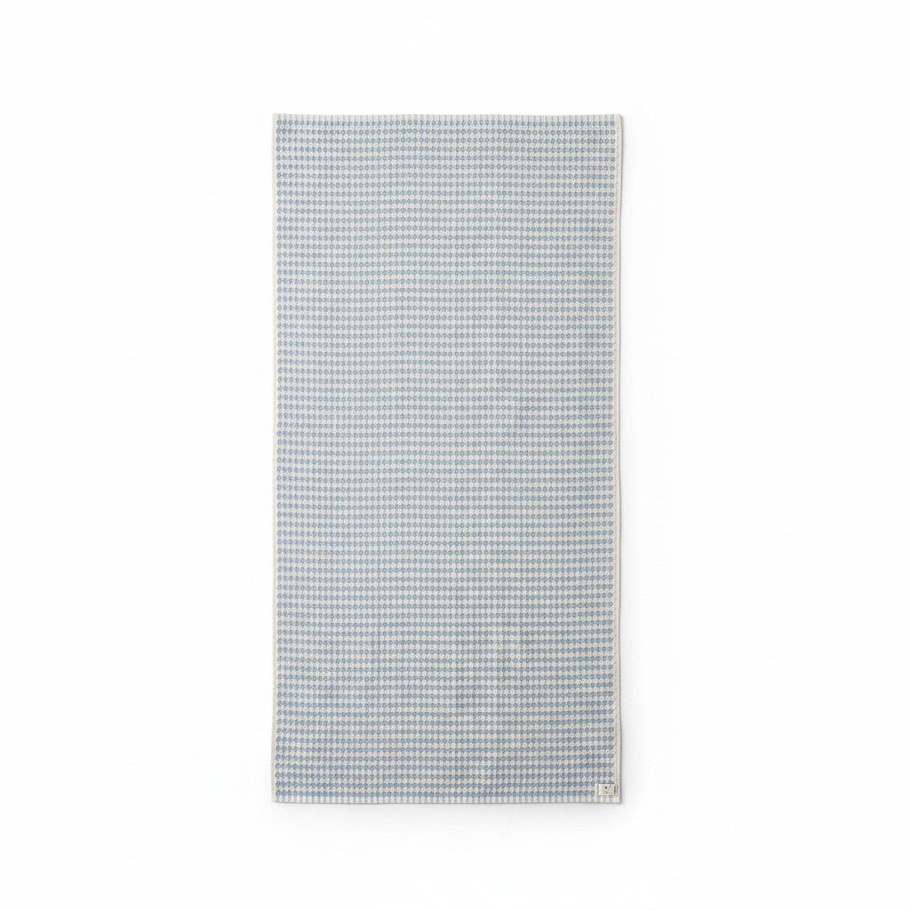 Serviette de bain | France | Points bleu clair | 170x85cm