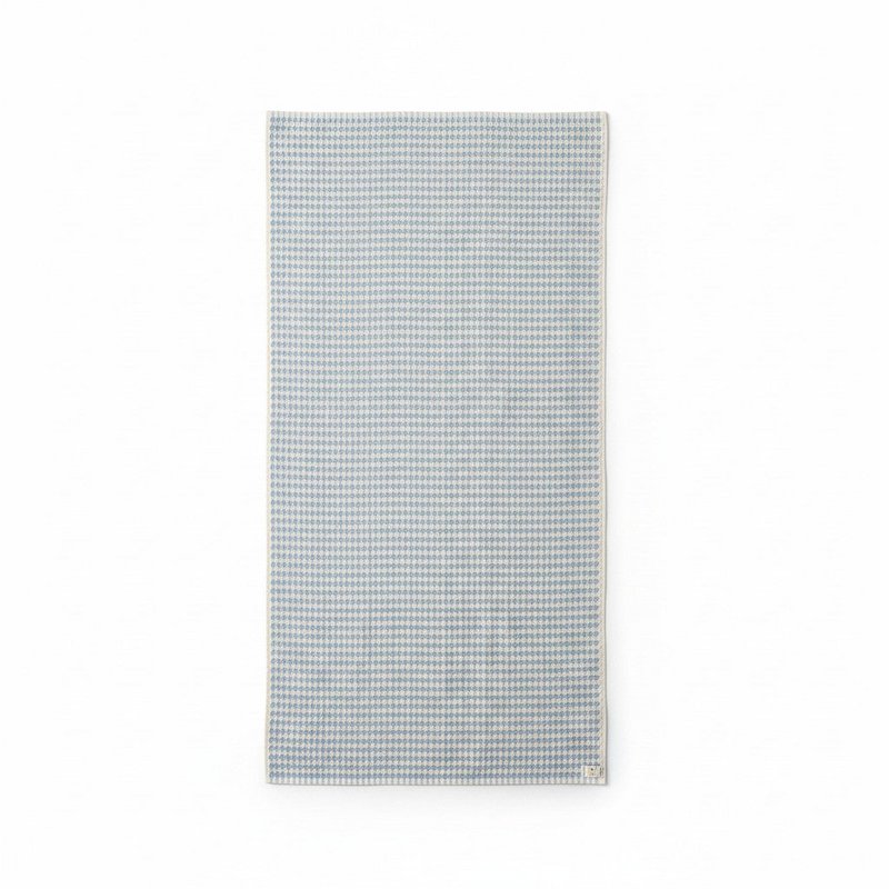 Serviette de bain | France | Points bleu clair | 170x85cm