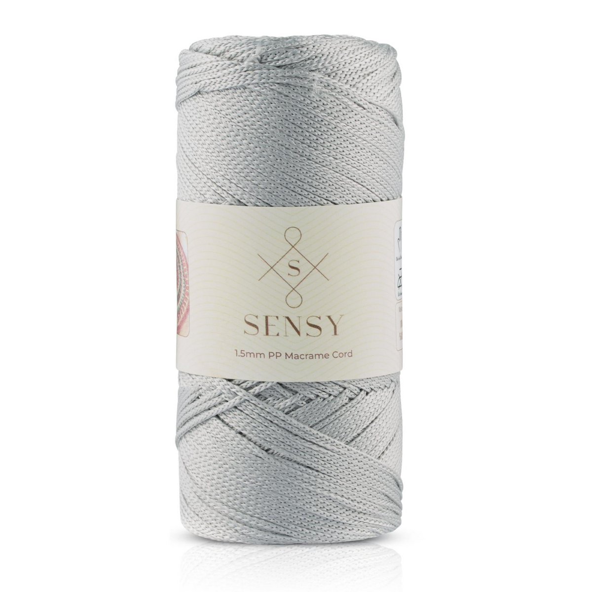 Cordoncino macramè Sensy Premium da 1,5 mm - 164 iarde, 100% poliestere