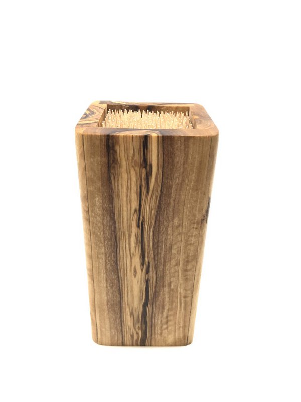 Messerblock DESIGN aus Olivenholz
