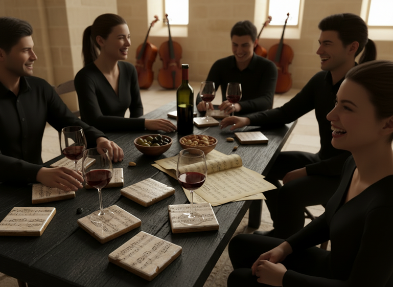 Home Deco alte holländische Küstenmusik