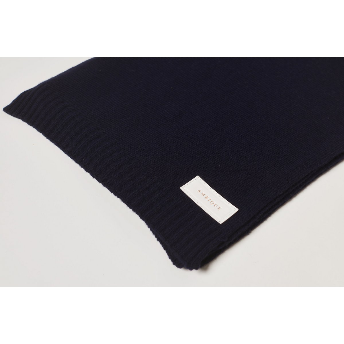 Cashmere Scarf Uni Navy