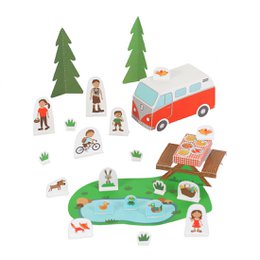 Picnic Paper Toy