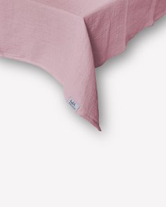 Mousseline tafelkleed "Angelina" • Mauve