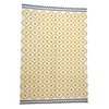Handgemachter Vintage Wollteppich mit Perlbusch
