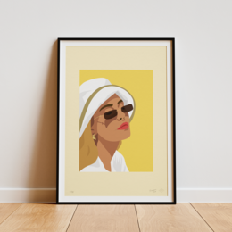 Poster "Francesca, Limited Edition" - 30x40cm - Art print