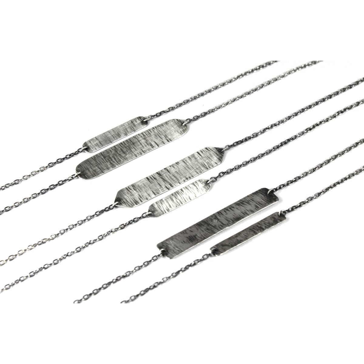 MATERIKA collar largo cuadrado