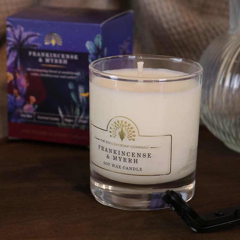 ENGLISH SOAP C° 170g Candle - Frankincense & Myrrh