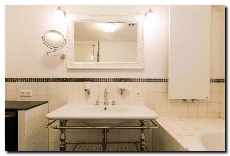 Mirror Sergio High gloss white