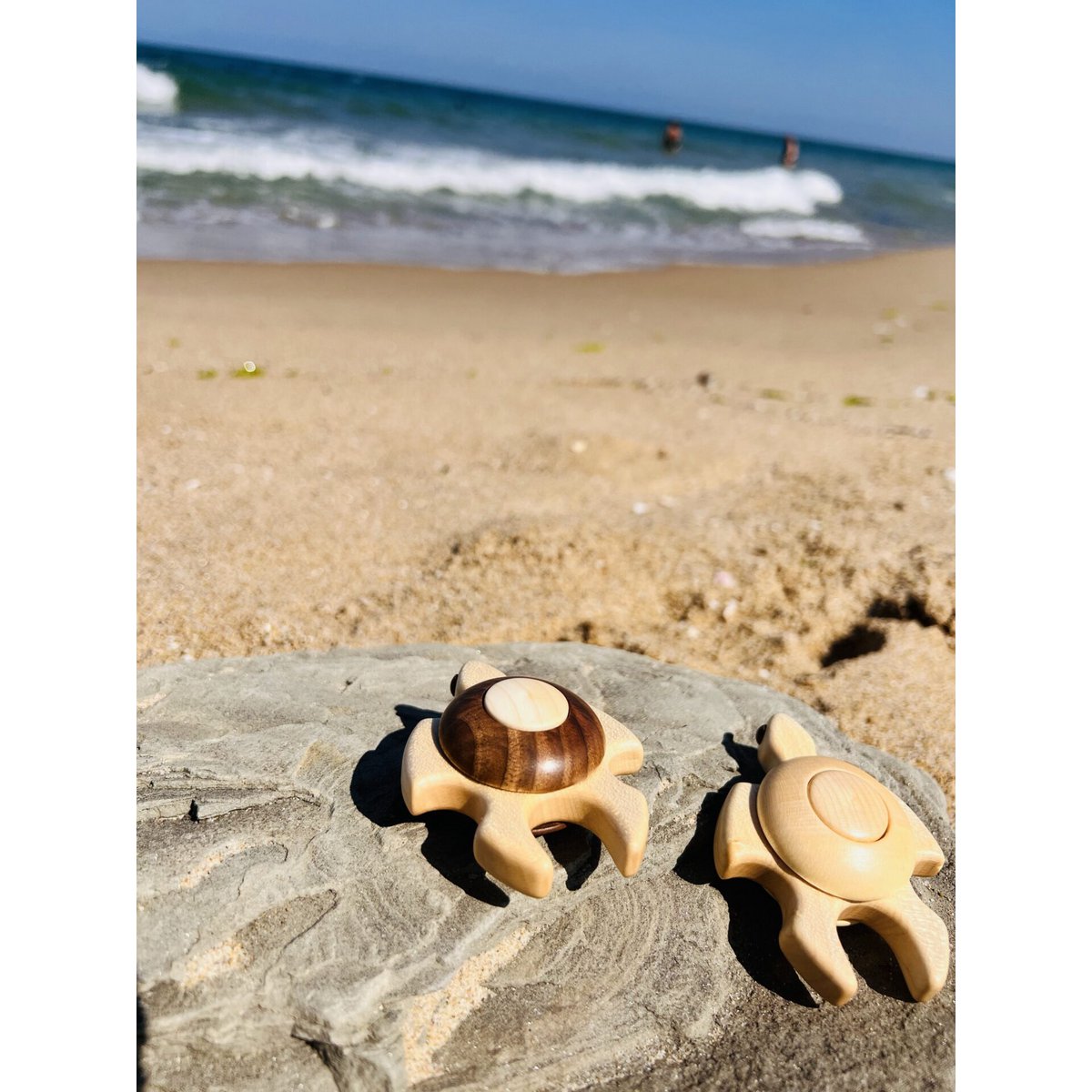 Jouet Tortue de Mer - Tortuga en Bois