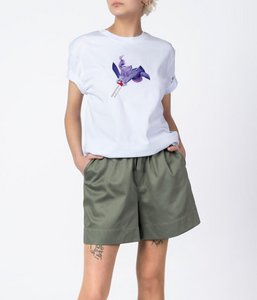 T-Shirt Fashionista Bekijk Wit