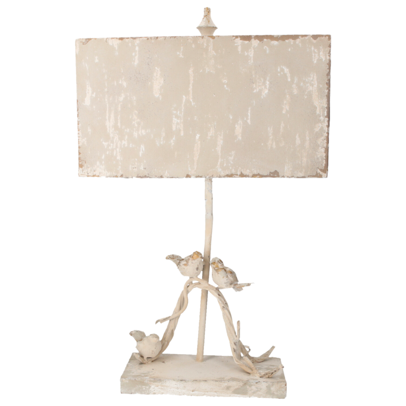 3-Vögel-Lampe mit Lampenschirm 70x42x15 cm