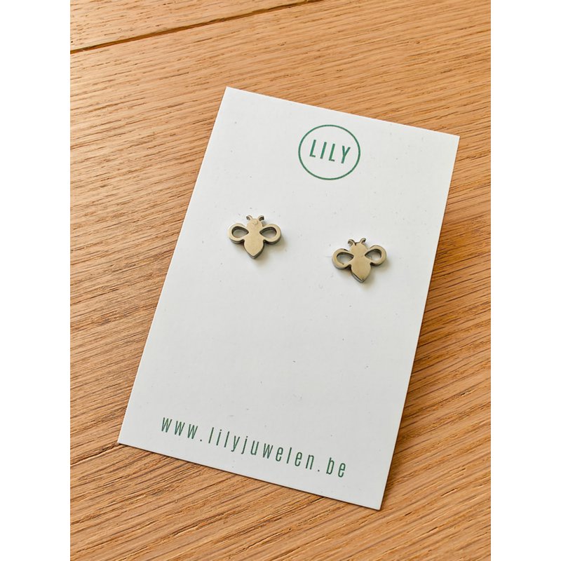 Happy Bee (Silver)