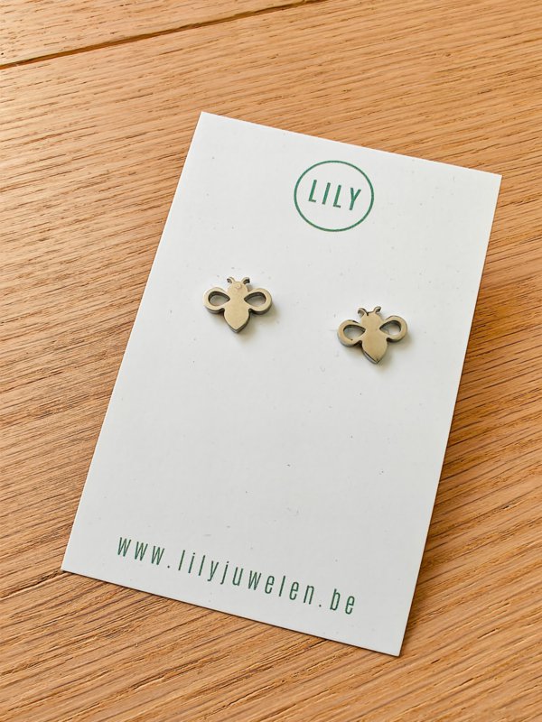 Happy Bee (Silver)