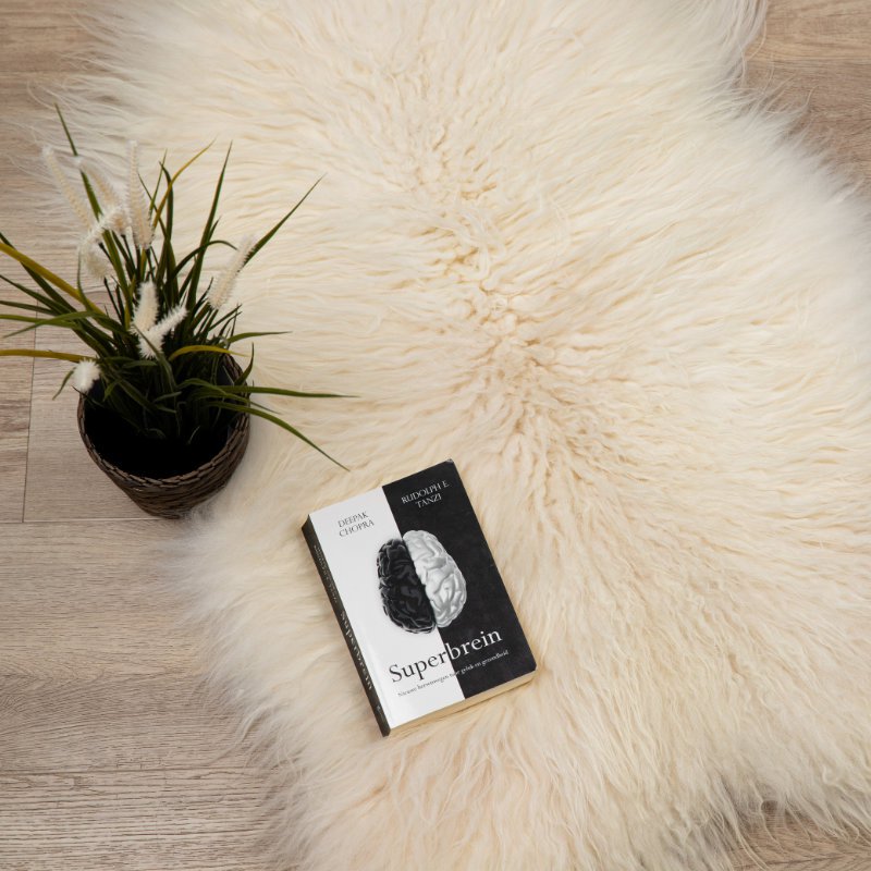 Peau de mouton WOOOL - Blanc islandais CURLY